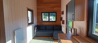 Tiny house on the farm