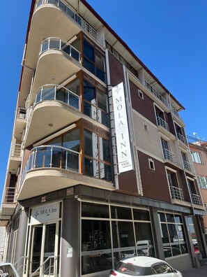 Fassade der Unterkunft