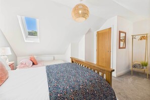 2 bedrooms, iron/ironing board, travel crib, WiFi