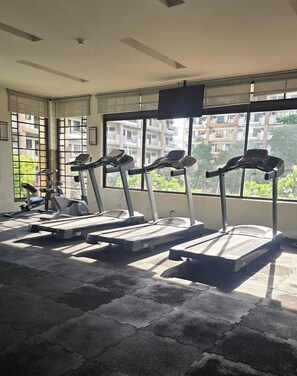 Kamer, 2 slaapkamers, toegankelijk voor mindervaliden | Fitnessstudio