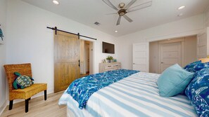 4 habitaciones, cuna de viaje, wifi gratis y ropa de cama 