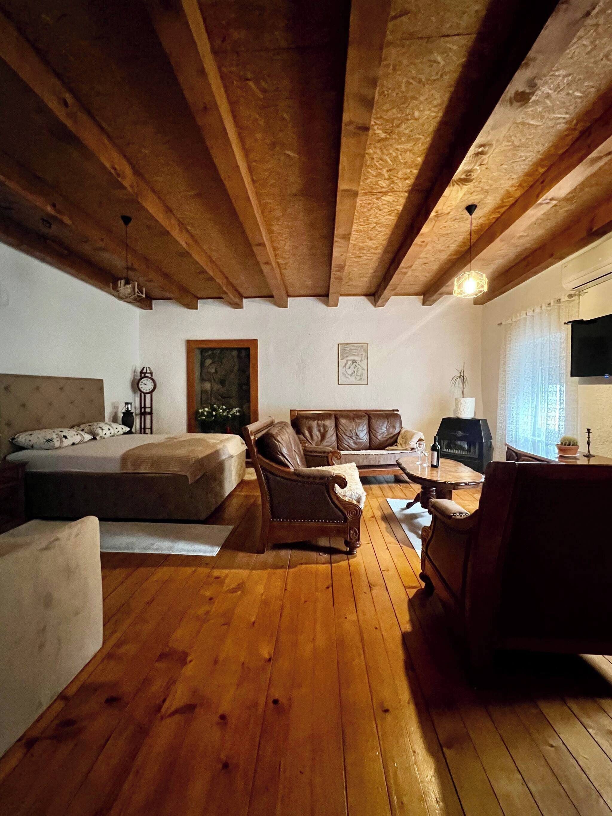 Apartment, Smoking, Balcony | Living room