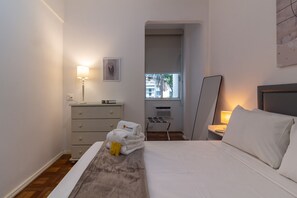2 sovrum, strykjärn/strykbräda, resesäng och gratis wi-fi