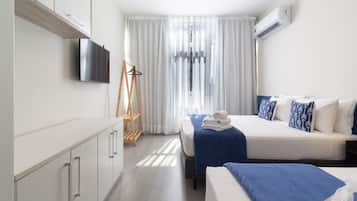 1 bedroom, iron/ironing board, travel crib, free WiFi