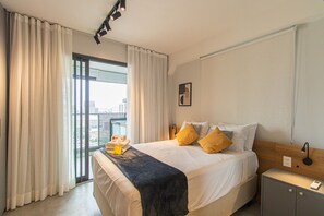 1 bedroom, iron/ironing board, travel crib, free WiFi