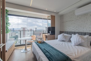1 chambre, lit parapluie, Wi-Fi gratuit, draps fournis