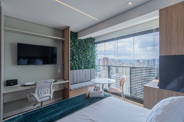 1 bedroom, travel crib, free WiFi, bed sheets