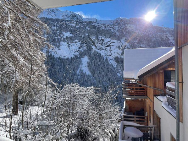Vue depuis l’hébergement