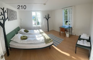 Standard Double Room | Premium bedding, laptop workspace, bed sheets