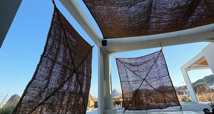 2-bedroom house in adorable Molos with Starlink and private pool