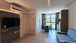Studio | Living area - Mila Rooftop - Praia de Tamandaré (Tamandaré)