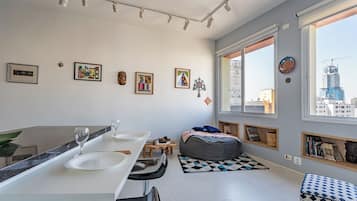 Apartamento básico | Área de estar