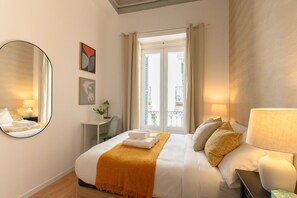 1 bedroom, iron/ironing board, free WiFi - 1-bedroom flat with balcony in the heart of Madrid (Madrid)