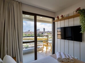 1 Schlafzimmer, Bügeleisen/Bügelbrett, Internetzugang, Bettwäsche