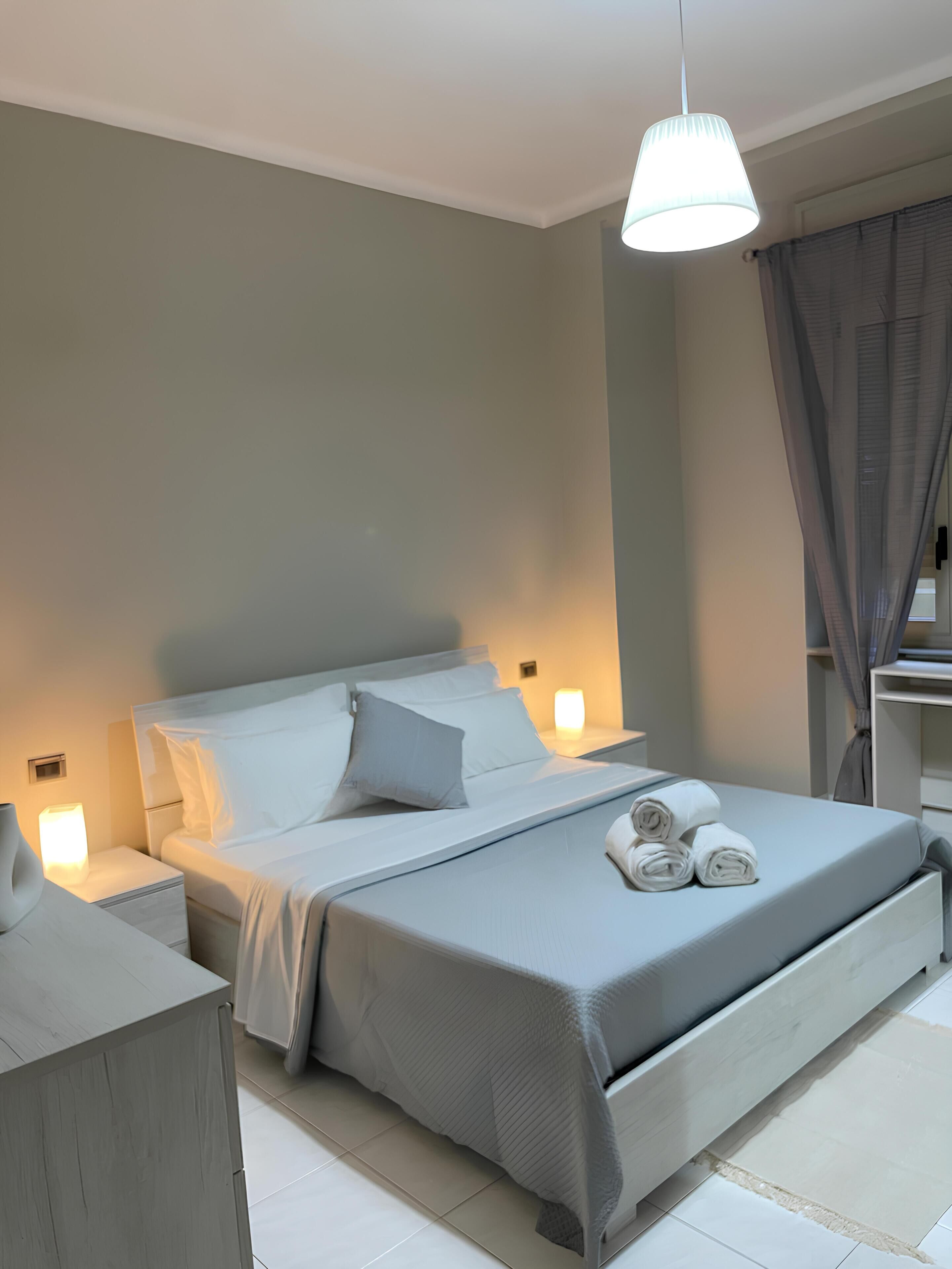 1 bedroom, iron/ironing board, bed sheets