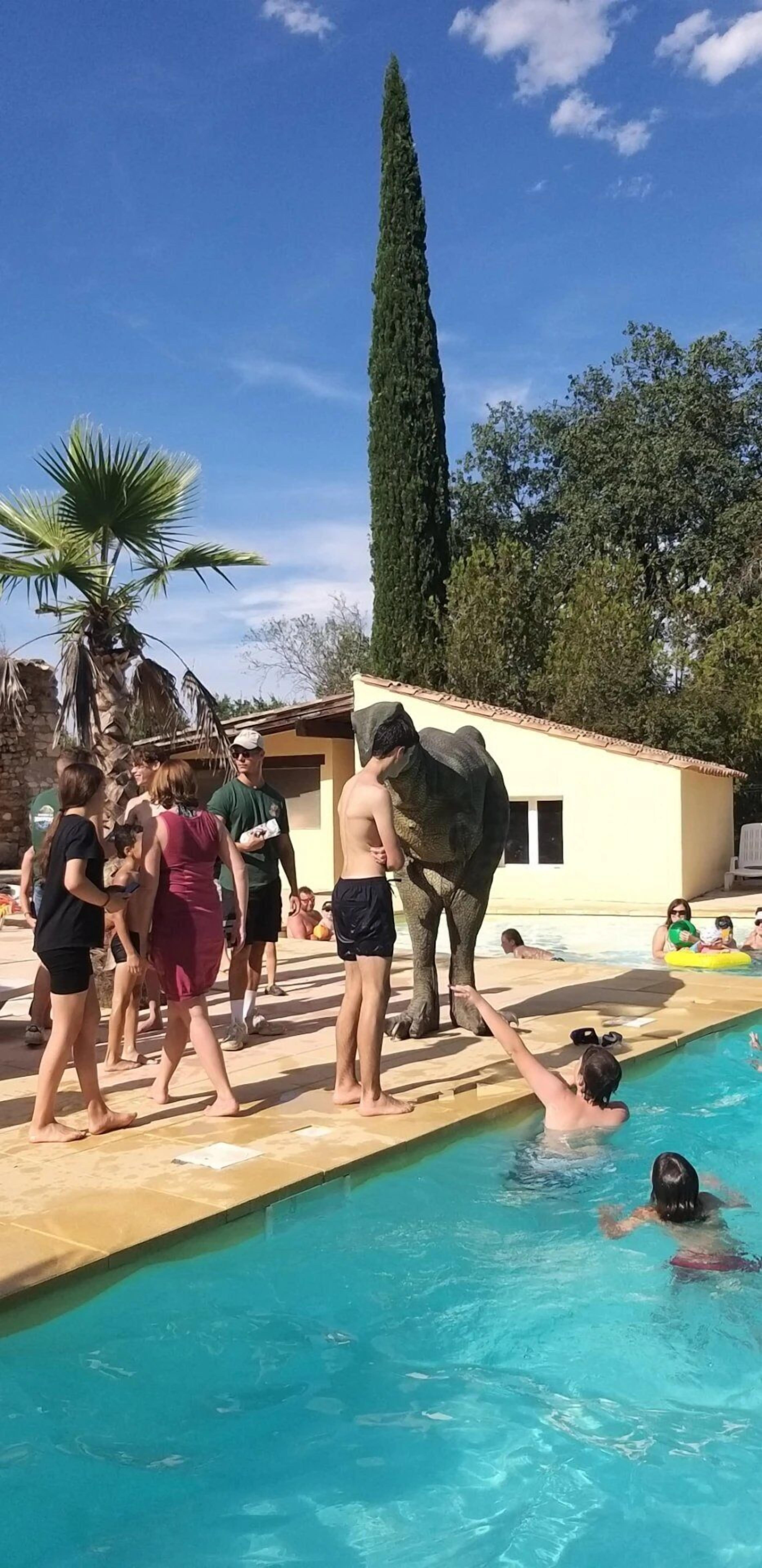 Una piscina climatizada