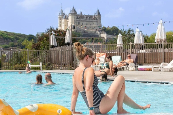 Indendørs pool, opvarmet pool