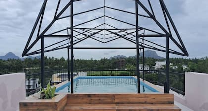 Spacious studio type 1BHK AC flat in Kanyakumari