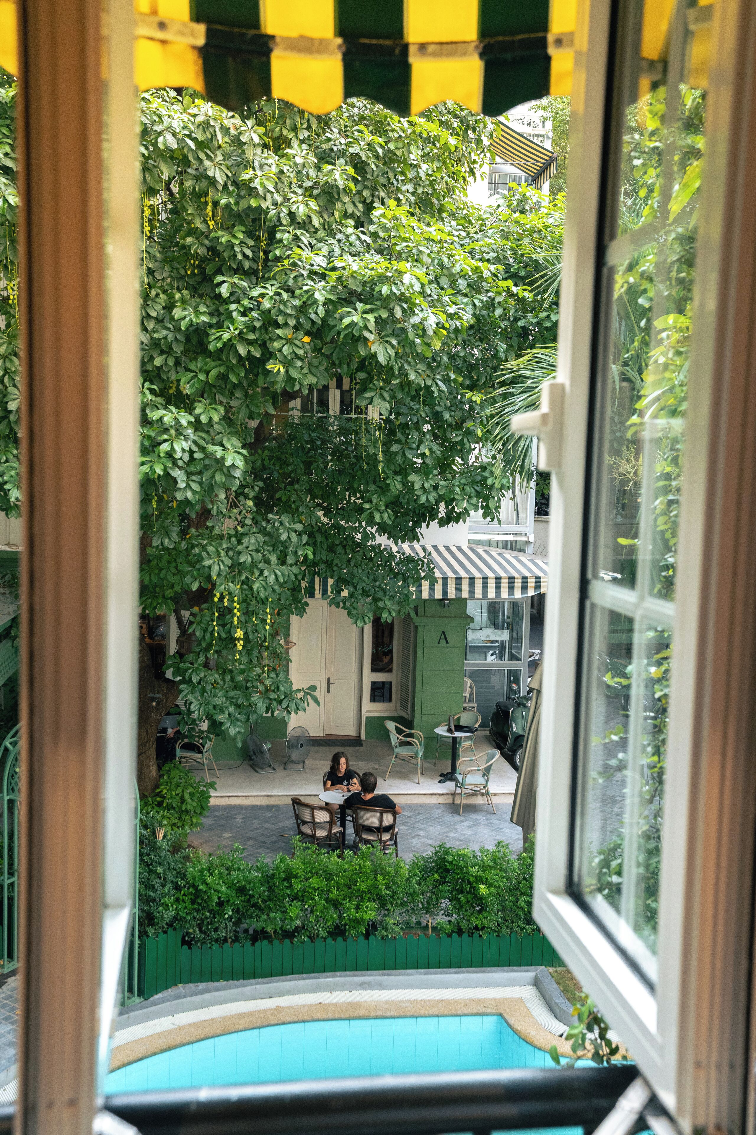 Double Room with Pool View | View from room