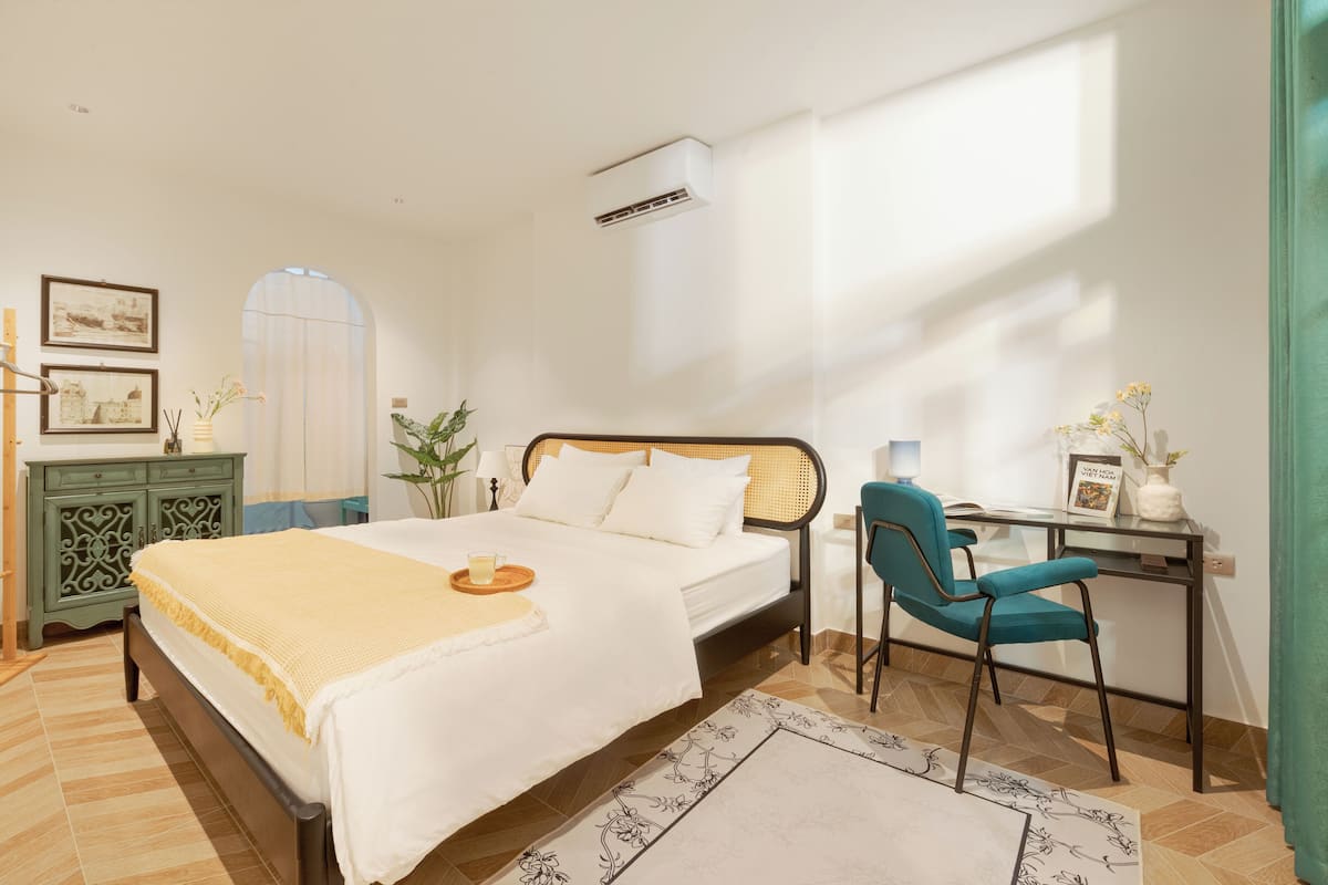 Quarto casal, vista para a piscina | Vista do quarto