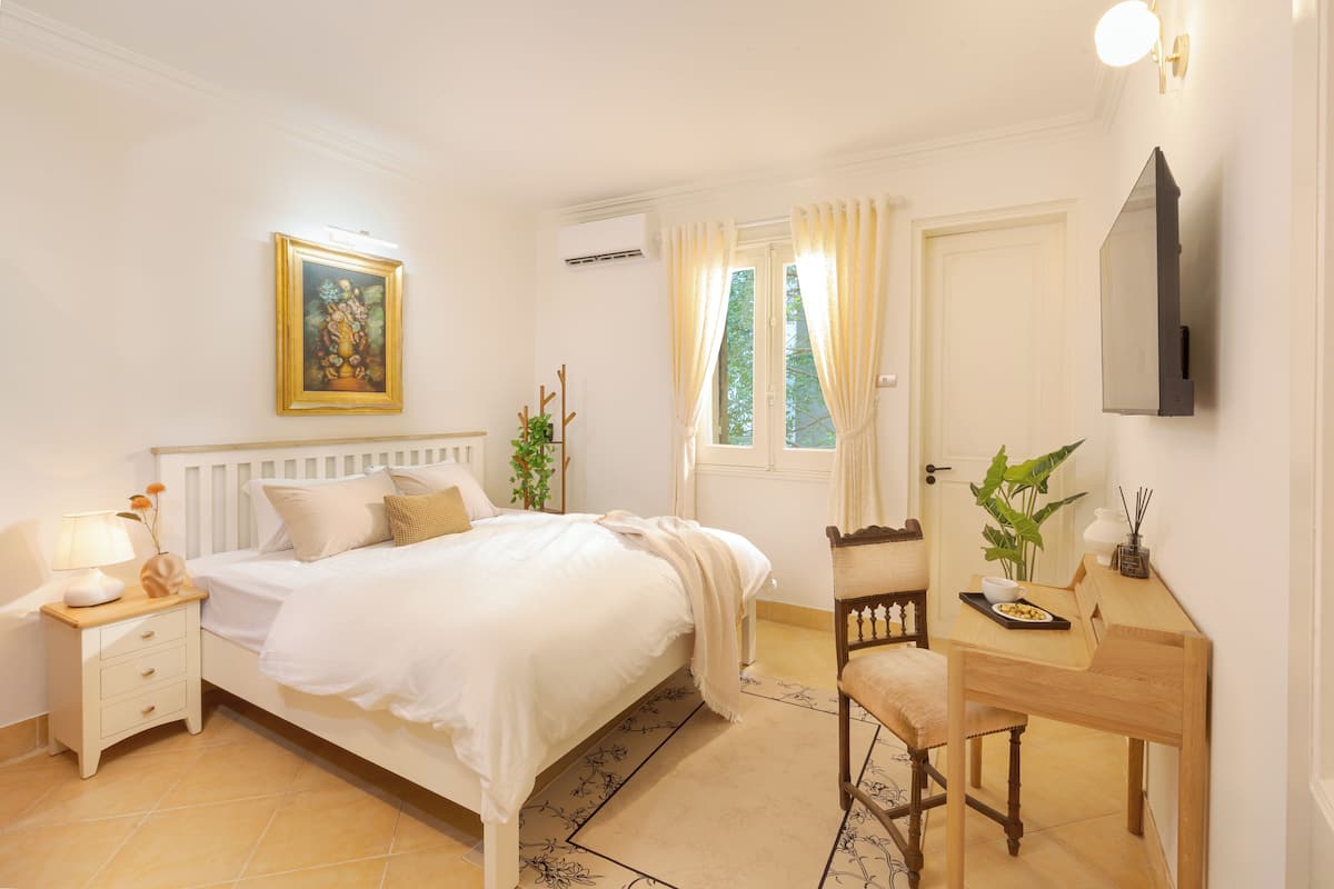 Quarto casal, sacada | Vista do quarto