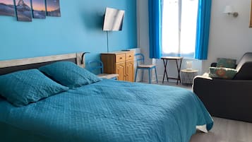 2 habitaciones, tabla de planchar con plancha y wifi