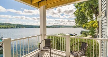 Amazing 180 degree view from the Sunrise Suite on Conesus Lake! Come Enjoy!