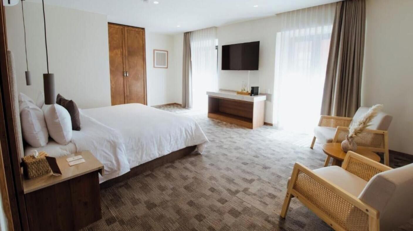 Deluxe Suite (Casa 2) | Caja de seguridad en la habitación, wifi gratis y ropa de cama 