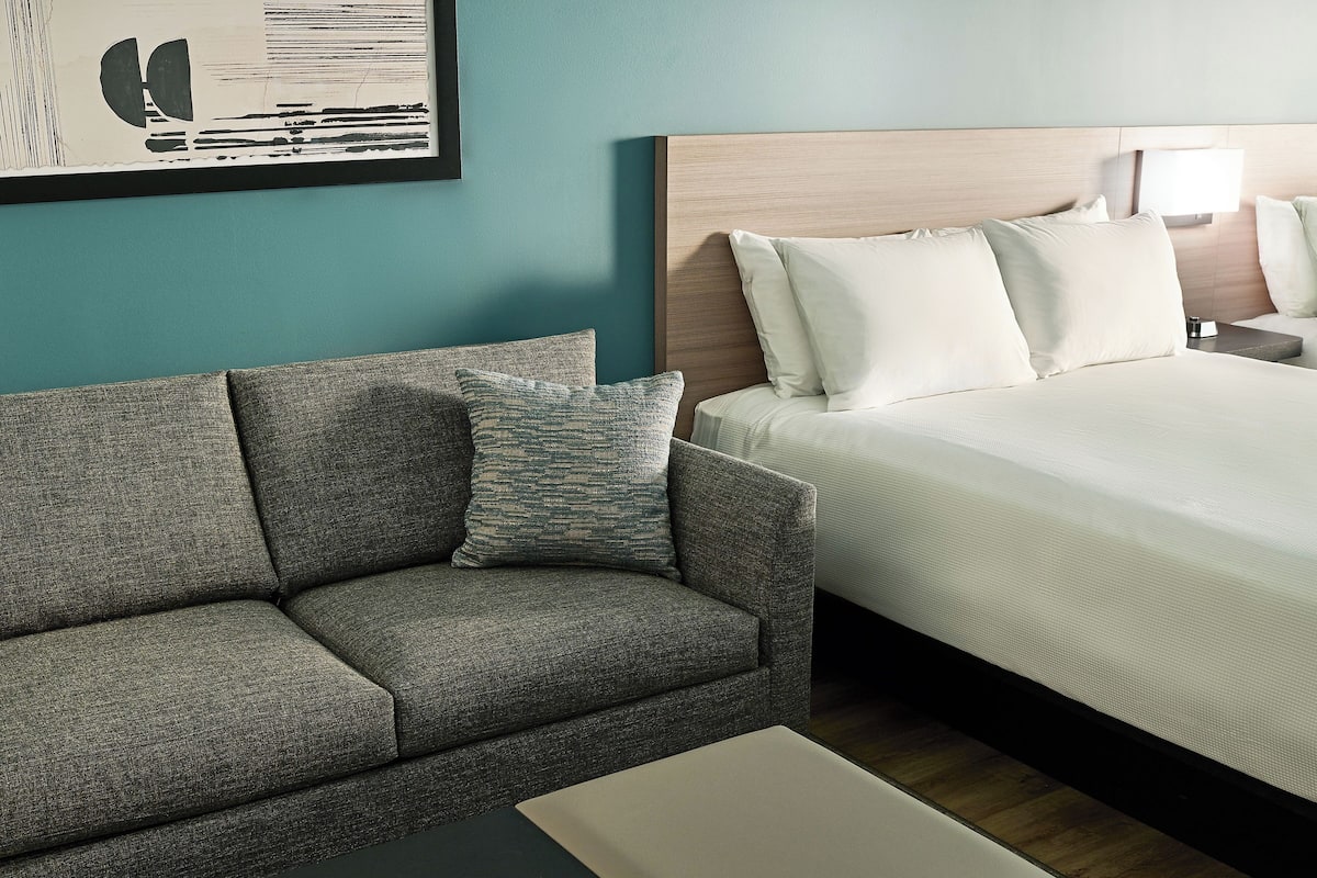 룸, 퀸사이즈침대 1개 | 책상, 노트북 작업 공간, 다리미/다리미판, 무료 WiFi