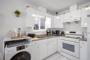 Microwave, oven, stovetop