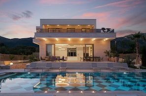 Indoor pool, a heated pool