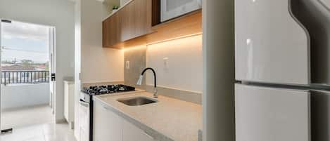 Apartamento básico | Cocina privada | Utensilios de cocina
