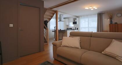 La Petite Montille avec vue sur la montagne et Wi-Fi