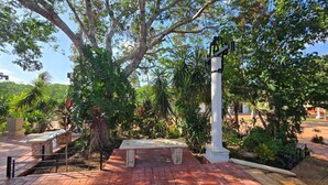 Pemandangan taman