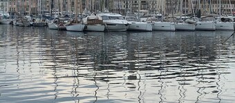 Cannes Bright house with mezzanine in residence near Croix des Gardes