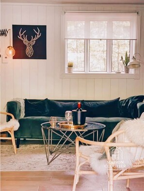 TV, fireplace, ping pong, stereo