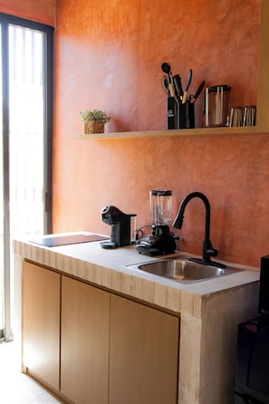 Apartamento família, 2 camas Queen | Cozinha privada