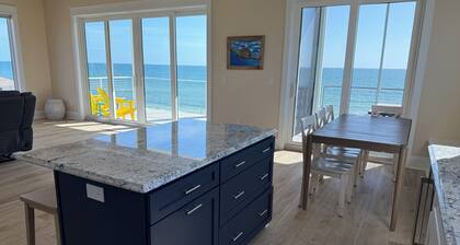 Brand new build on Cape San Blas boasts 360º views, gulf front, pool, sleeps 16