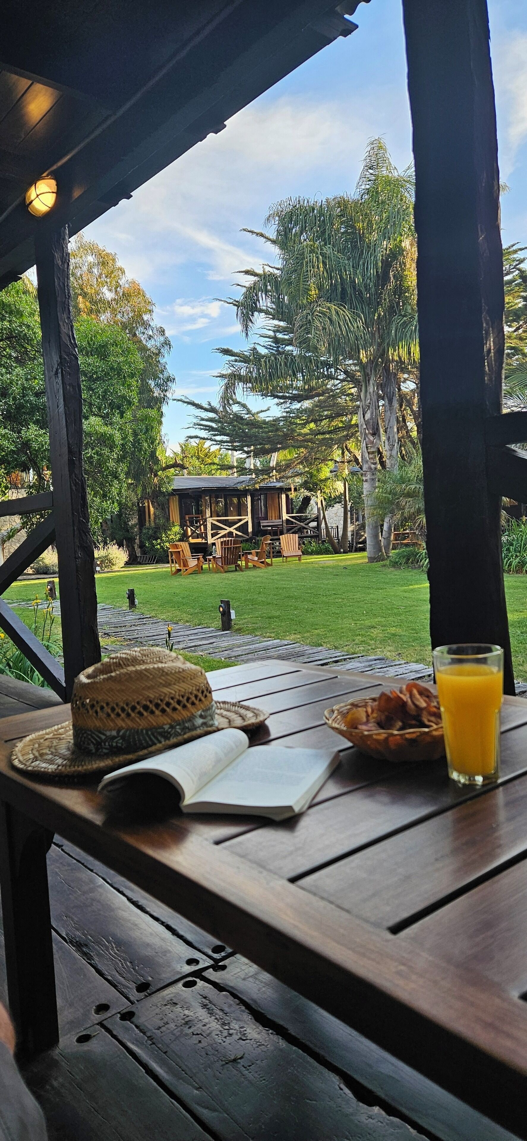 Cabaña, 2 habitaciones, patio, vista al jardín (ORIENTAL) | Terraza o patio