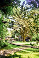 Konaklama yerinin ön cephesi