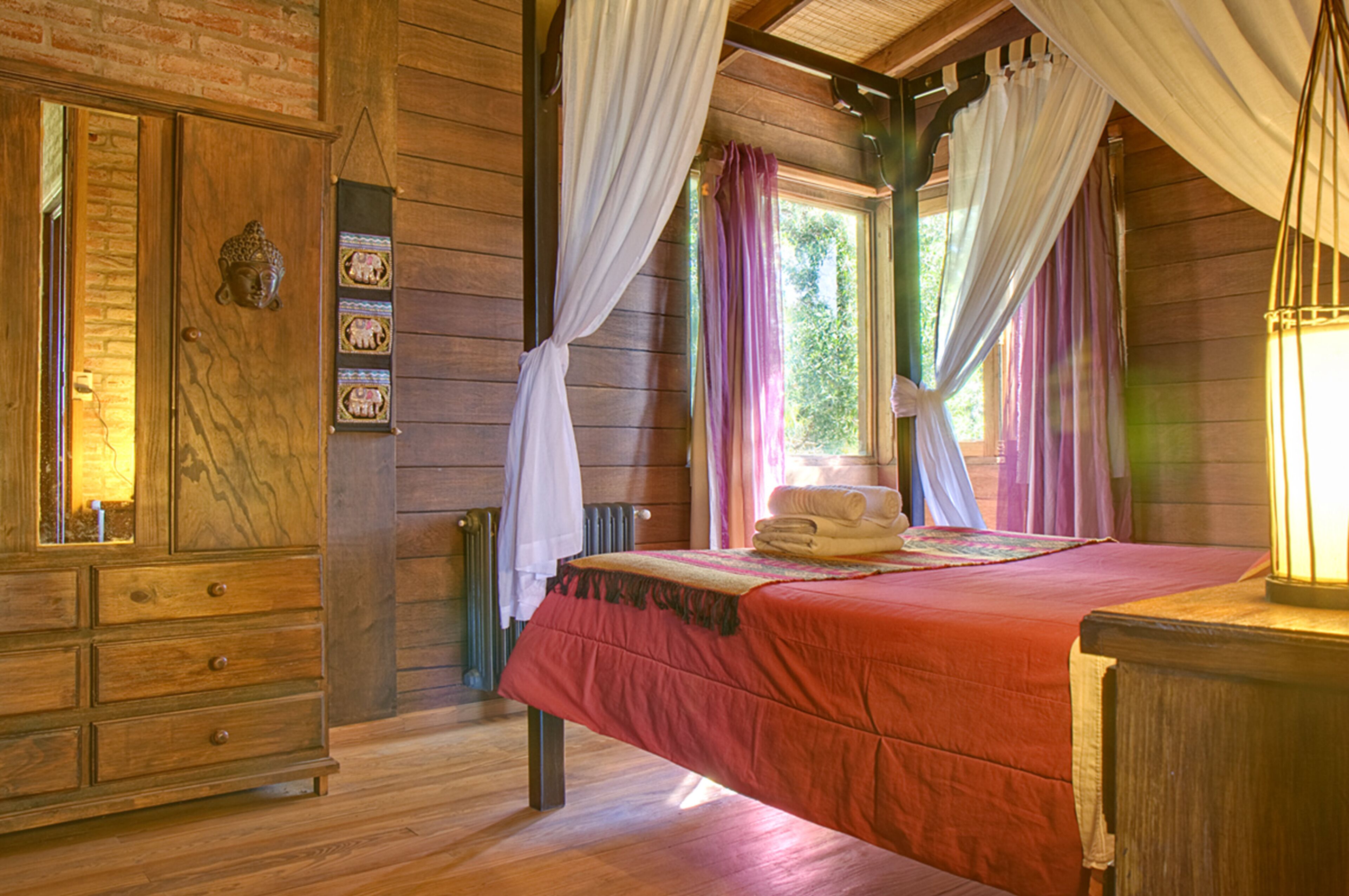 Cabin, 2 Bedrooms, Patio, Garden View (INDIA) | Premium bedding, down duvets, pillow-top beds, individually decorated