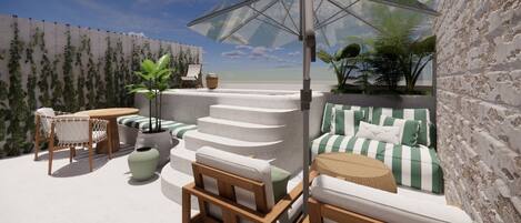 Servei de restauració a l'aire lliure