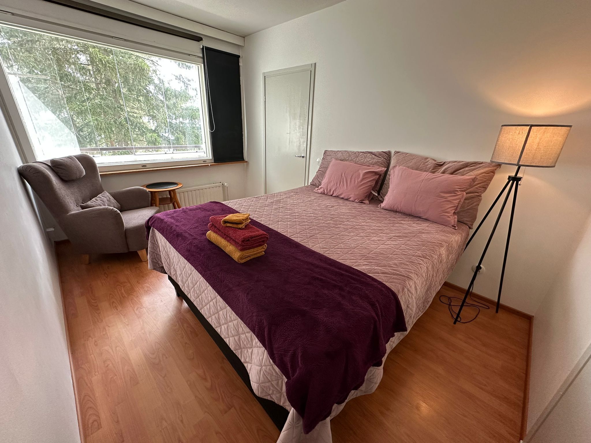 1 makuuhuone, silitysrauta/-lauta, Wi-Fi, vuodevaatteet