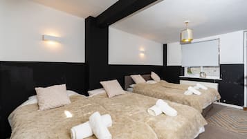 5 chambres, fer et planche Ă repasser, Wi-Fi gratuit, draps fournis