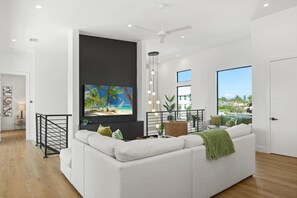 Hus - flere senge (Madera Holiday Home) | Opholdsområde