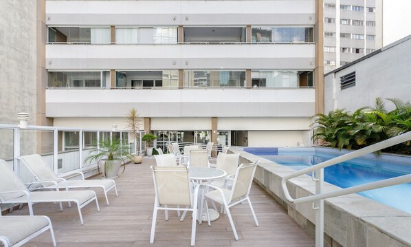 Outdoor pool - Studio With Swimming Pool Near Se Cathedral Cgf135 (São Paulo)