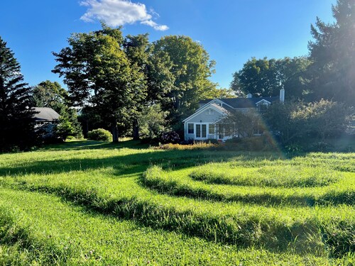 Modern Catskills Farmhouse w/ Private Ponds & Views on 120+ acres, WiFi, AC