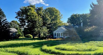 Modern Catskills Farmhouse w/ Private Ponds & Views on 120+ acres, WiFi, AC