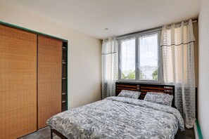 2 Schlafzimmer, Bügeleisen/Bügelbrett, kostenloses WLAN, Bettwäsche