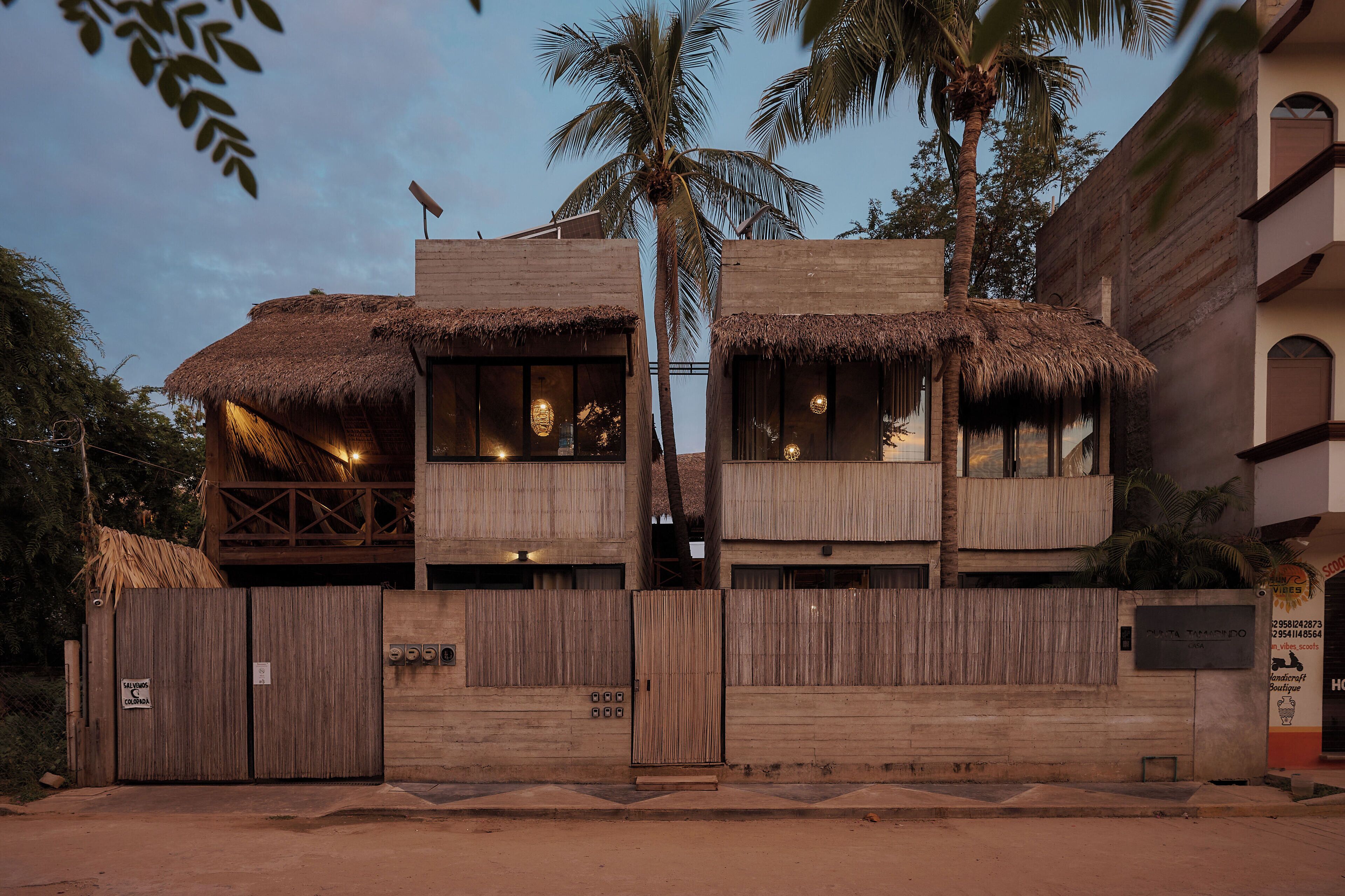 Mặt tiền nơi lưu trú